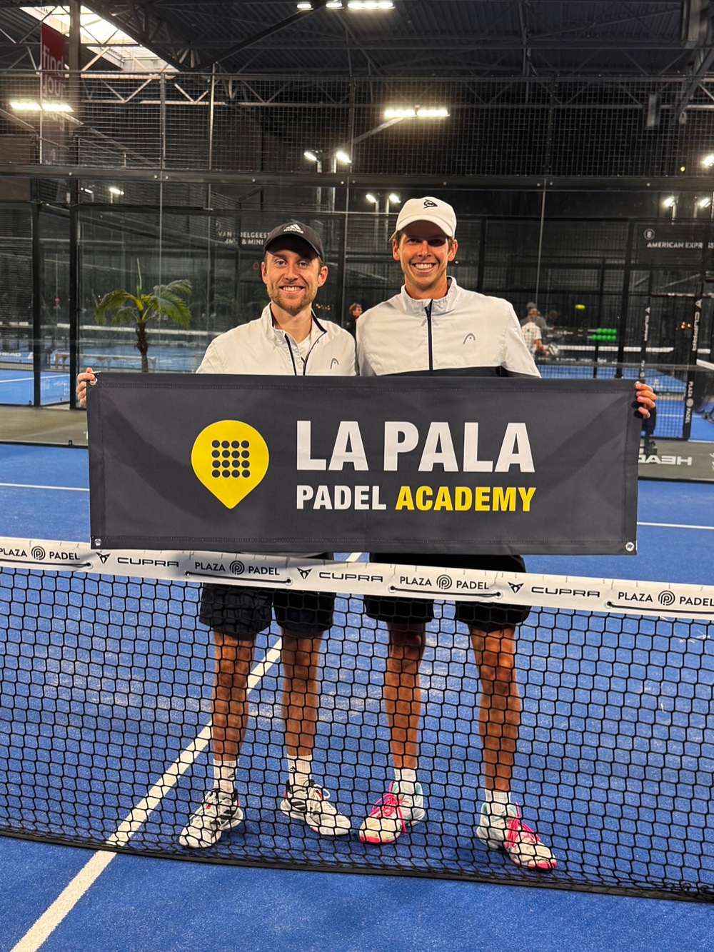 Bart en Bjarne - Padel instructeurs